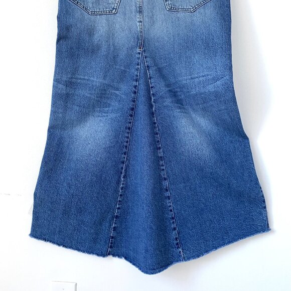 Reformation Jeans Tazz Maxi Denim Skirt - Picture 12 of 16